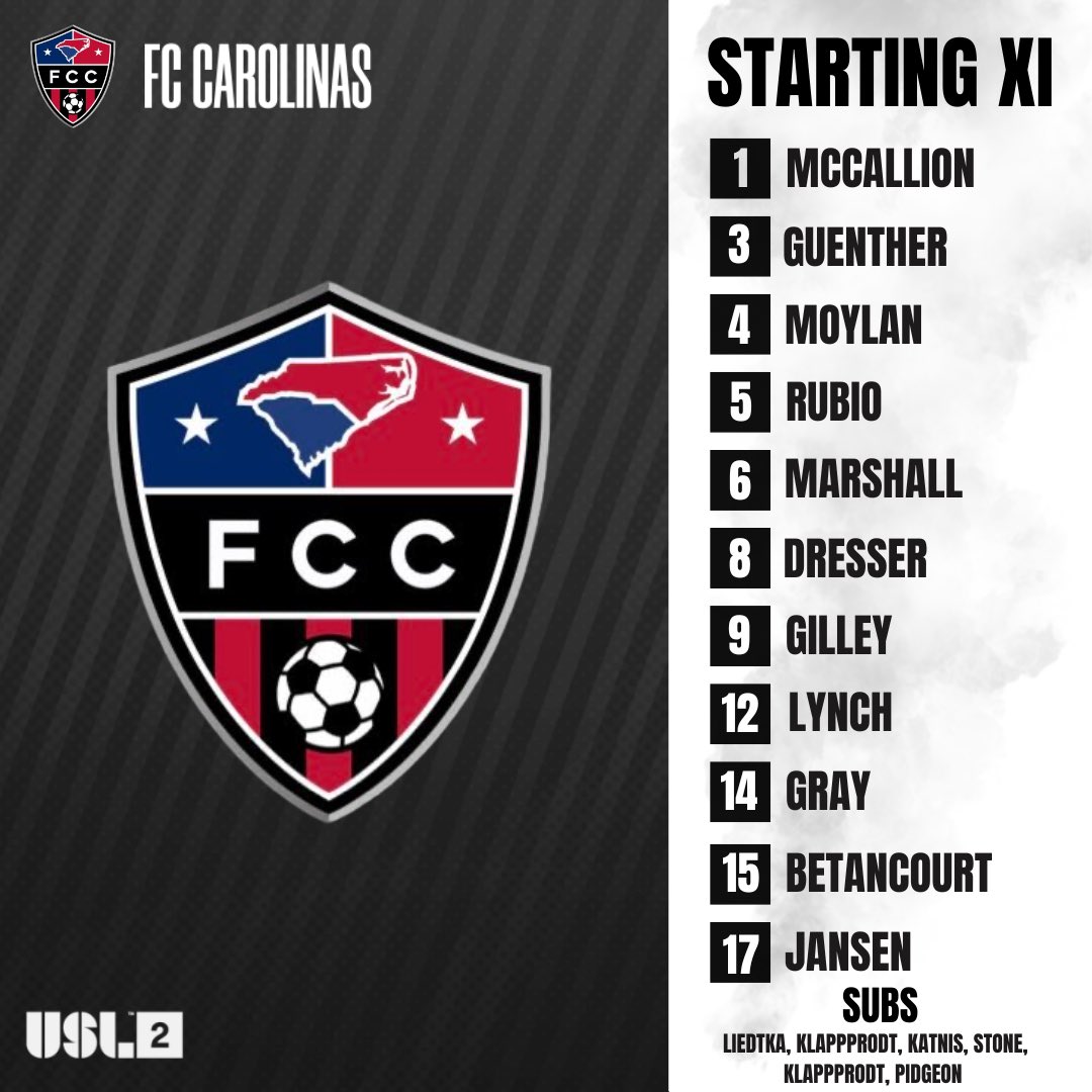 Tonight’s Starting XI.

#path2pro