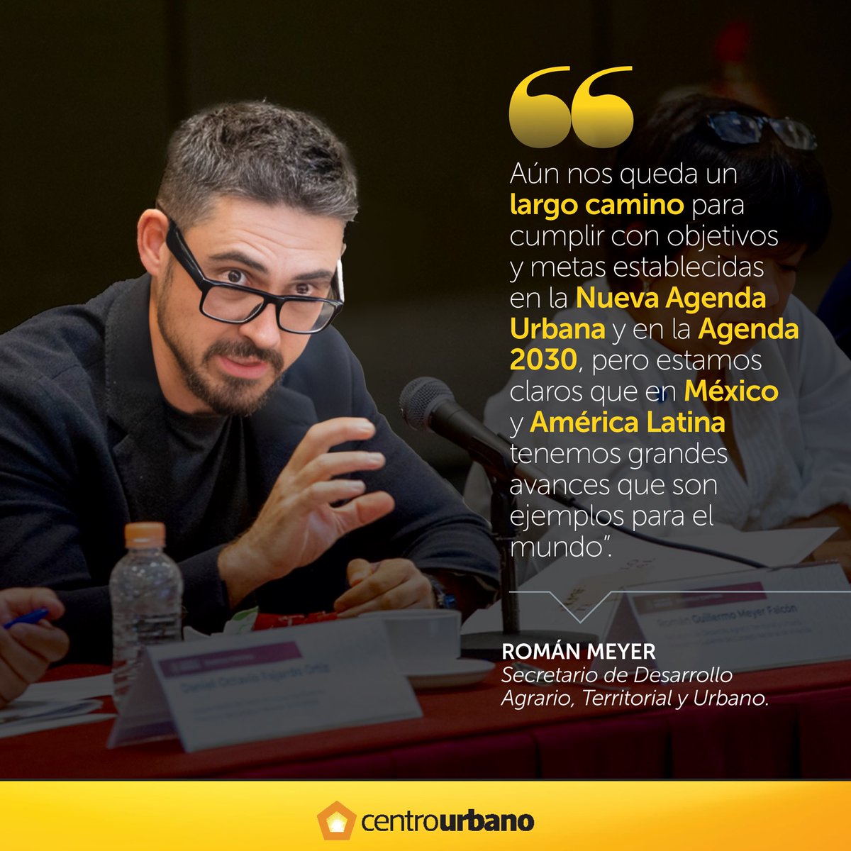 🏙️ | A inicios de junio, <a href="/MeyerFalcon/">Román Meyer Falcón</a>, titular de <a href="/SEDATU_mx/">SEDATU México</a>, encabezó la Asamblea de <a href="/UNHABITAT/">UN-Habitat</a> que se llevó a cabo en Nairobi, Kenia. 

¿De qué se habló en este importante evento? No te pierdas el texto que preparó el Secretario y que se incluye en 👉🏼 acortar.link/Cz0byI