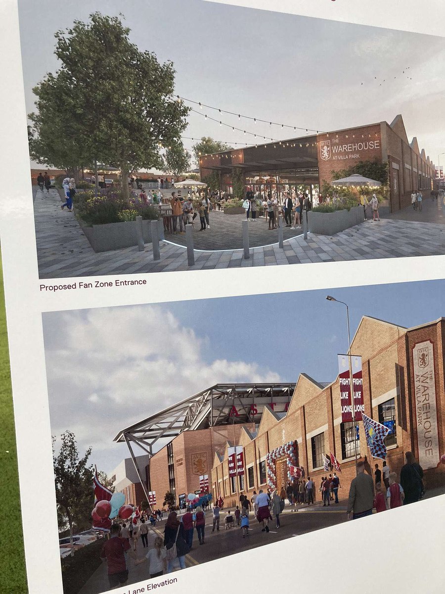 JUSTIN_AVFC_'s tweet photo. Looks lovely ! Really nice fanzone ! Pre and post match https://t.co/ojxQrdTjXs