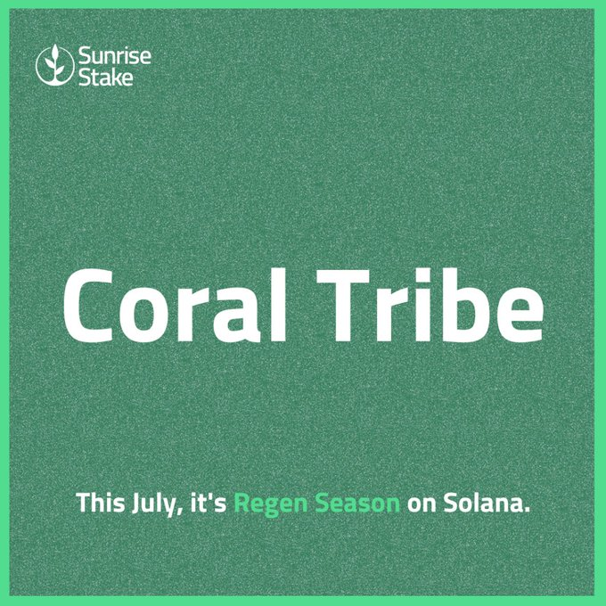 SolanaUnivers's tweet photo. 📌@Sunrisestake introduces @CoralTribeNFT

📌#CoralTribe is an innovative project that leverages the #Solana blockchain to facilitate impact investing with trailblazing solutions.

🔽VISIT
https://t.co/7x9cW0sxDU https://t.co/0t26M771Jv