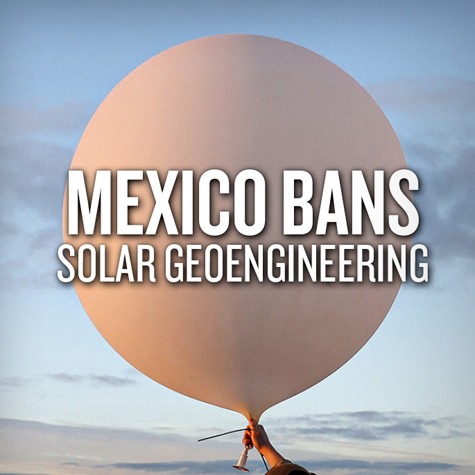 NTDPlus_'s tweet image. A company called “Make Sunsets” had started experiments on #SolarGeoengineering in Baja California, in December 2022. It was a small experiment.

But #Mexico wasn’t having any of that. The country banned future programs on solar geoengineering.   

ept.ms/SolarGeoengine…