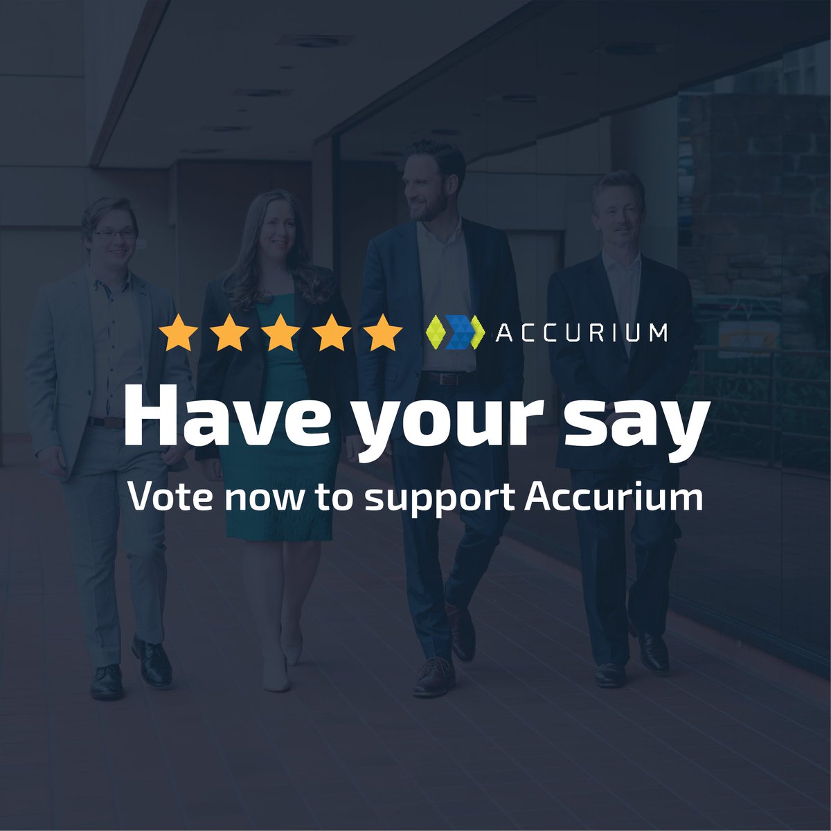 Make your vote count! 🗳️ Vote for Accurium. Click the link below to submit your vote.

research.net/r/8DRJQYM?sour…