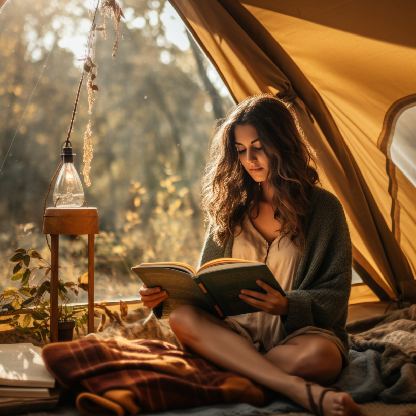 nomadixgear's tweet image. 6.  📚 Reading: Bring a good book and enjoy some quiet reading time in nature. #ReadingInNature