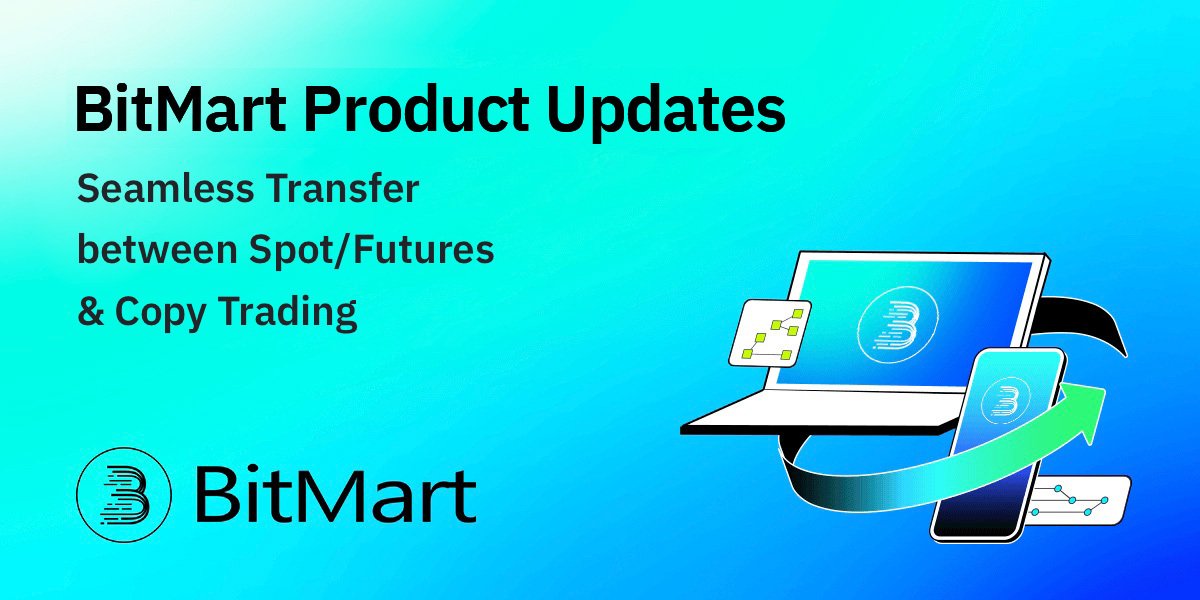 BitMartExchange's tweet image. 📢 Introducing a new feature: Seamlessly transfer funds between Spot/Futures and Copy Trading accounts.

Try it today and maximize your earnings with our Master Traders! 👉 bitmart.com/futures-copy-t…

#BitMart #Crypto #CopyTrading