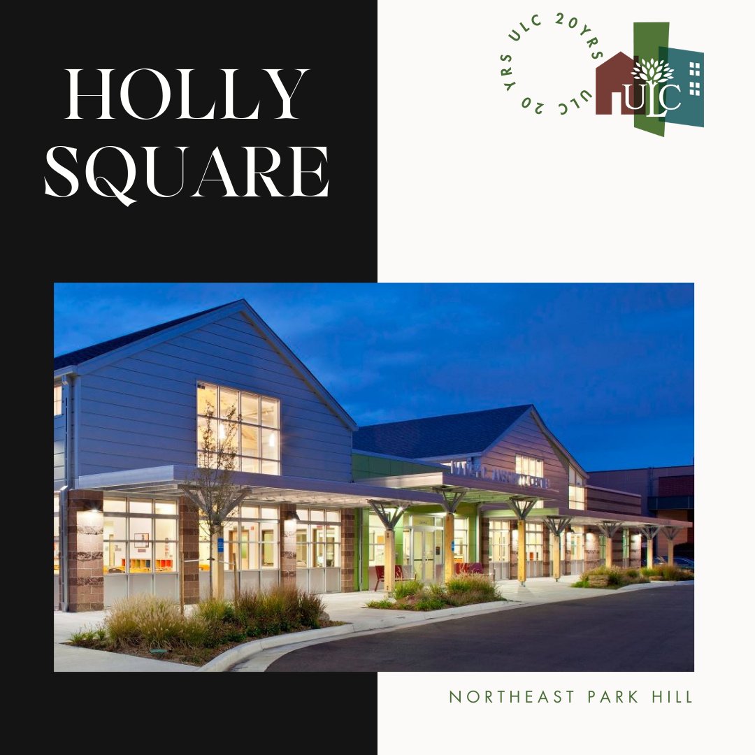 This week’s #20pointsofimpact is Holly Square. Formerly the Holly Square Shopping Center in Northeast Park Hill, this site is now home to a Boys &amp; Girls Club and the Center of African American Health. #organizationalstrengthandsustainability