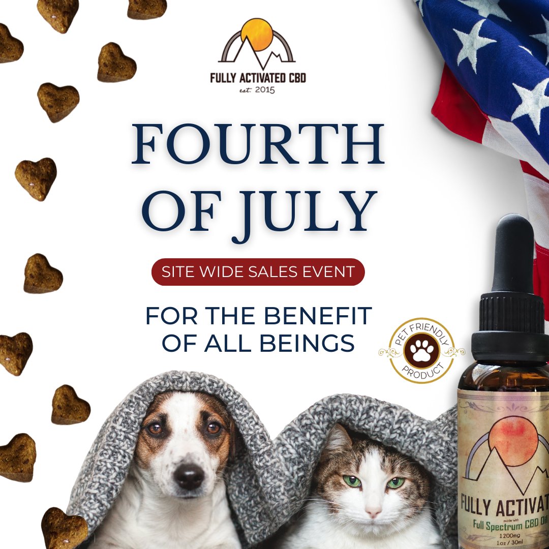 Fully_Activated's tweet image. Our entire collection of high-quality CBD products is 40% OFF! Stock up on your favorite CBD oils, capsules, topicals, pet treats, and more! ✨

Sale Ends TONIGHT July 5th, at 11:59 PM EST!

fullyactivatedcbd.com

#fullyactivatedcbd #fullyactivated #cbd #fullspectrumcbd
‌