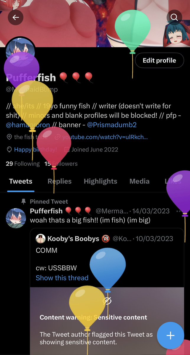 MermaidBlimp's tweet photo. omg free helium!! https://t.co/Y6M3zOmsxo
