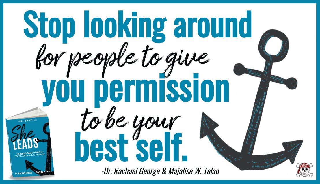 Just be your best self!
📖 amazon.com/She-Leads-Wome…

#tlap #LeadLAP #dbcincbooks @burgessdave @TaraMartinEDU @DrRachaelGeorge @MajaliseTolan
