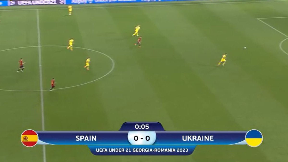 Spain U21 vs Ukraine U21