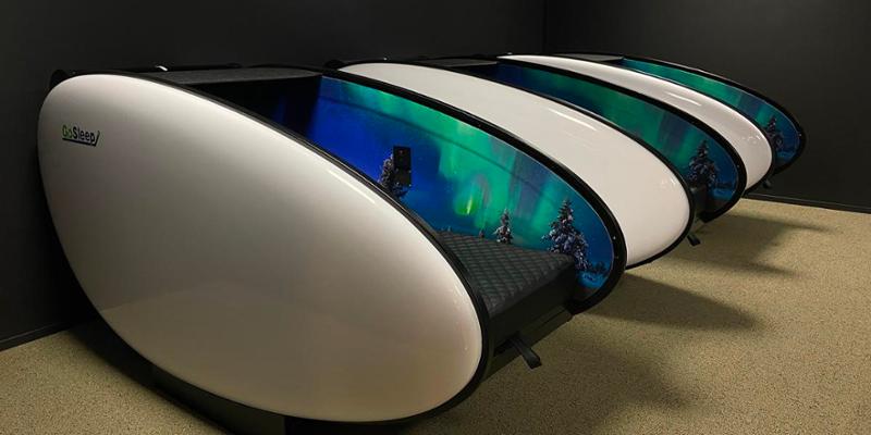 goodnewsfinland's tweet photo. Already a feature in airports, hospitals and offices around the world, #Finnish #sleeppod company #Gosleep is making its way into the wellness sector ๐ด
Its pods can now be found at a Dutch destination spa and XpresSpa at Dubai airport.
https://t.co/U1pjlqhaHI via @LeisureOpps https://t.co/cofdM0YNwh