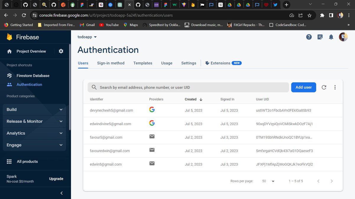 iamcheeh's tweet image. "Just started my new todo web app! Excited to share that I've implemented user registration, login and authentication with both email/password and Google authentication using Firebase. I will keep working on more features. #ToDoApp #react #firebase