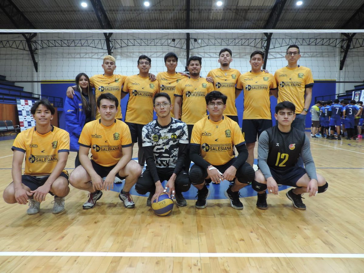 upsalesianaec's tweet photo. 👏¡Felicitaciones a los estudiantes de la UPS sede  #Cuenca por su destacada participación en el Primer Interuniversitario Regional!

🏓🏀Los encuentros deportivos se desarrollaron en la Universidad de Cuenca en donde se disputaron varios encuentros en distintas disciplinas deportivas, tales como:  voleibol, baloncesto, fútbol, tenis de mesa y natación.

🤩Gracias por su participación queridos estudiantes. ¡Continúen disfrutando del deporte y representando con orgullo a la  #UPS!

#UPSCuenca #UPSEcuador #DeportesUPS