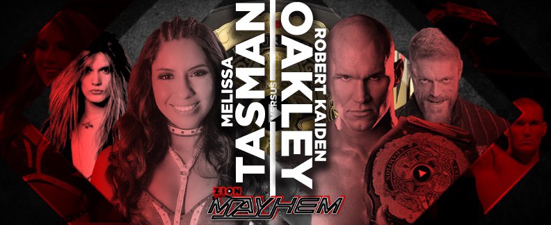 Mayhem 76 comes to you live on @thesplatnetwork from <a href="/UGWC/">UGWC</a> WRESTLESTOCK 2023! We kick off the week with a show where the stakes and the intensity are 𝘢𝘵 𝘭𝘦𝘢𝘴𝘵 as high the AZ temperature! FULL CARD 👇
zionwrestling.proboards.com/thread/1121/ma…