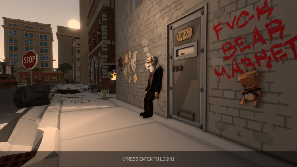 BlindGunna's tweet photo. A sneak peek of Darwin in one of the menus in #GUTDEM : Revelation.
#NFTGaming #NFTGaming #CryptoGames #EvolutionIsNigh
GutDem has many crypto related references. When we started two years ago we came up with the ideal antagonist, the main boss. Guess who it was inspired by?) https://t.co/YWtXHKM8gi
