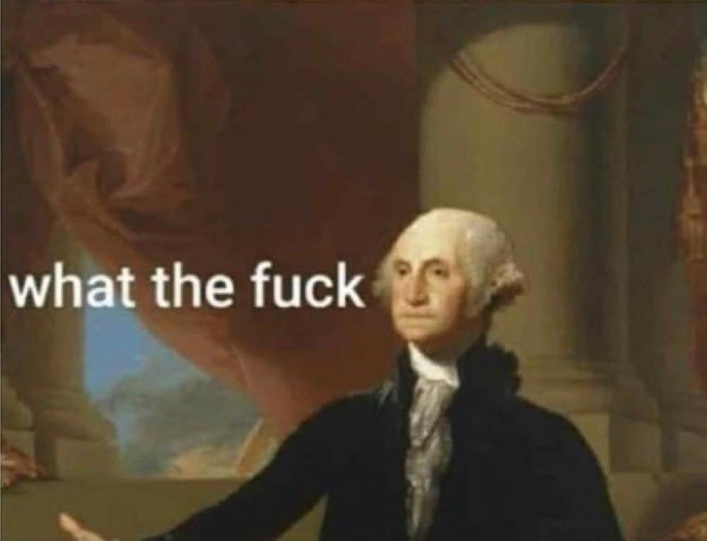 ElonMuskAOC's tweet photo. George Washington watching Hunter Biden snort coke in the White House https://t.co/hsqloiP74q