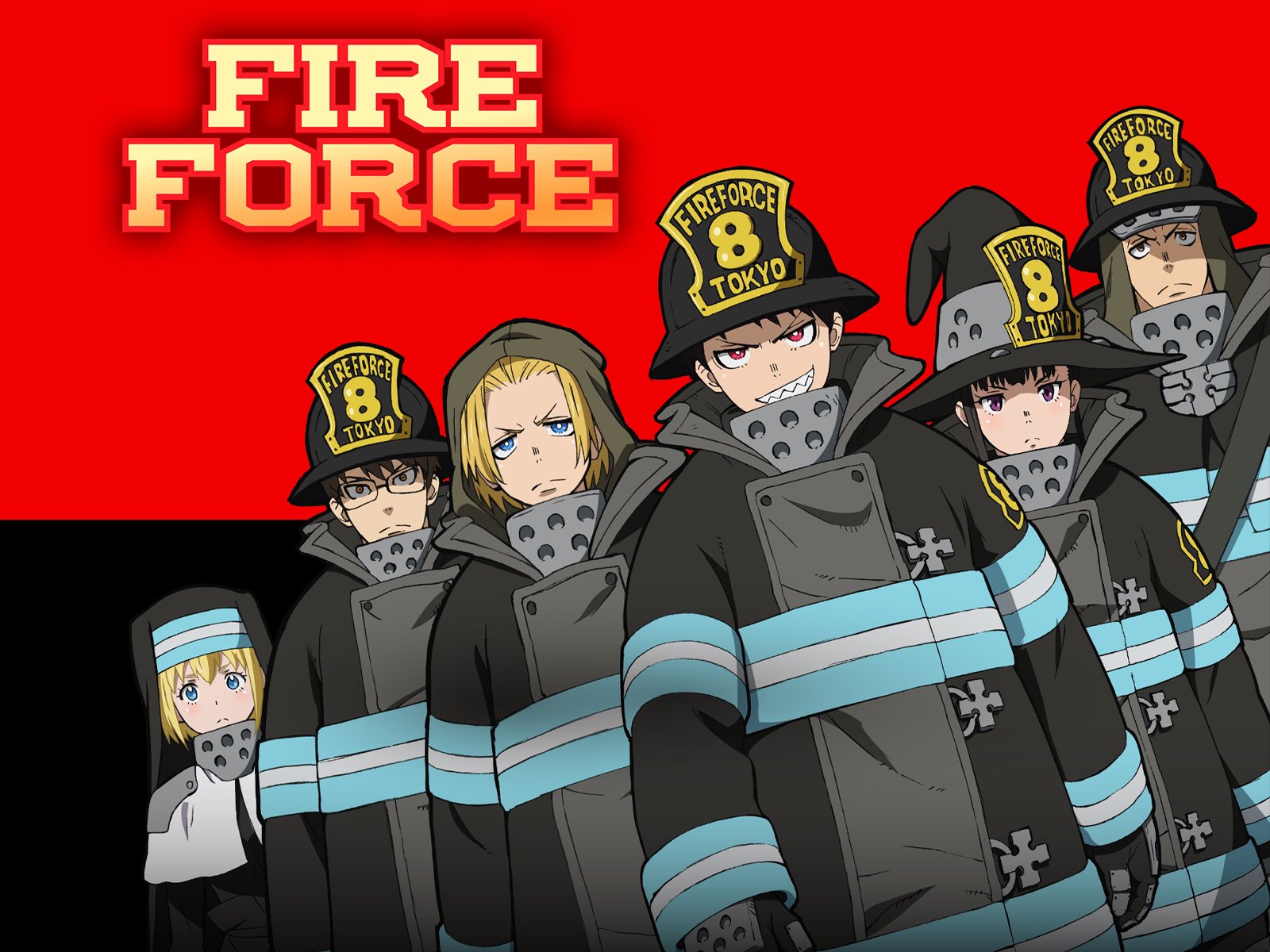 AnimeTV チェーン on X: Burns and Joker 🔥 — Watch Fire Force on Crunchyroll!   / X