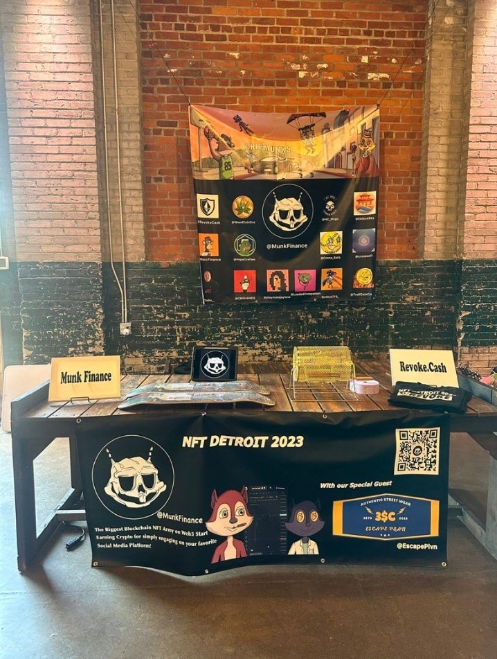 __Chaka___'s tweet photo. Shout out to @MunkFinance
They put me on the banner for @NFT_DET
That's awsome
#Munkfinance $NUT #nft https://t.co/MgUMRkzUJN