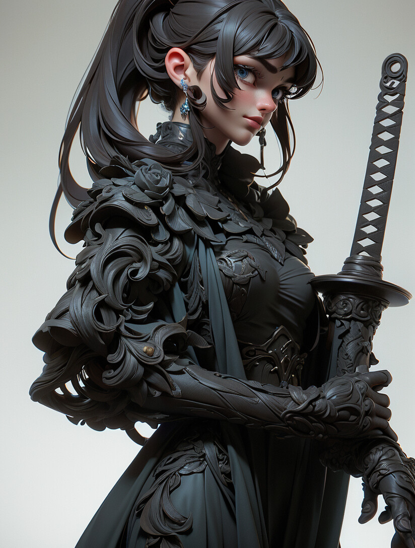 Another wonderful piece of art!! Remember, I'm still giving an amazing discount offer on all #VTuber and #PNGTuber models.   
#Vtubers 
#ENVTubers
#PNGTubers 
#Avatar 
#TwitchStreamers 
#VRChat 
#2dvtuber
#3DModel 
#3dcharacte
#3danimation
#3dsMax 
Reference image from web