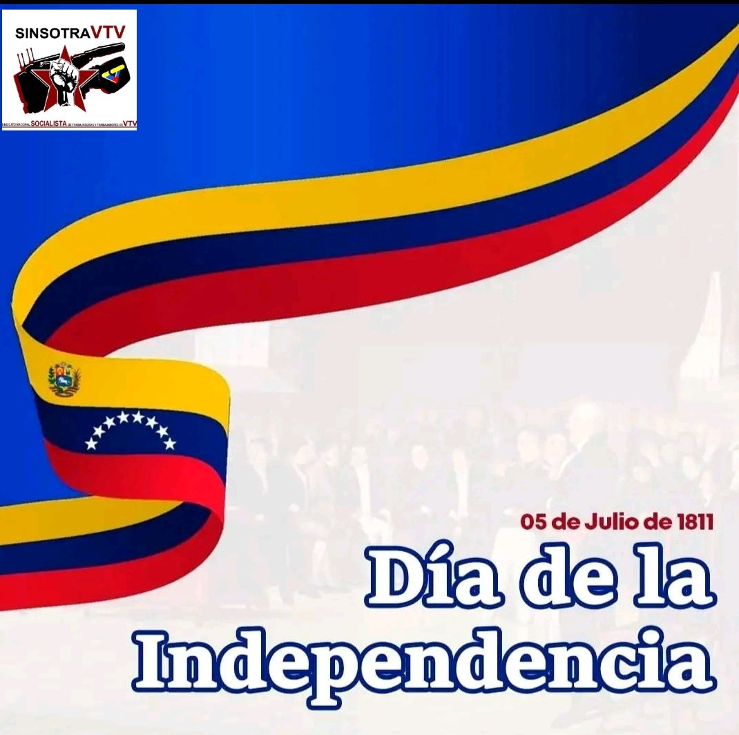 212 aniversario del Día de la Independencia de Venezuela.

#IndependenciaDeLaPatria 
#Venezuela 
#Pueblo
#pueblosoberano
#Vtv