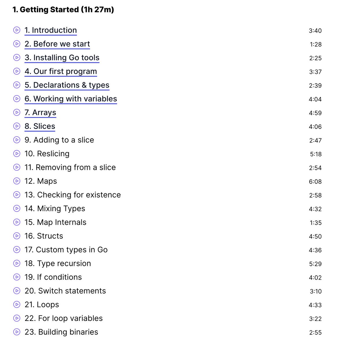 themsaid's tweet photo. Part 1 of "PHP to Go" is 1h 27m. I focused on comparing the concepts to ones in PHP so it's easier to relate to.

Go gives us more control when it comes to memory management. For these parts, I found it easier to compare the concepts to those found in databases and ORMs. https://t.co/mOqMCSuewB