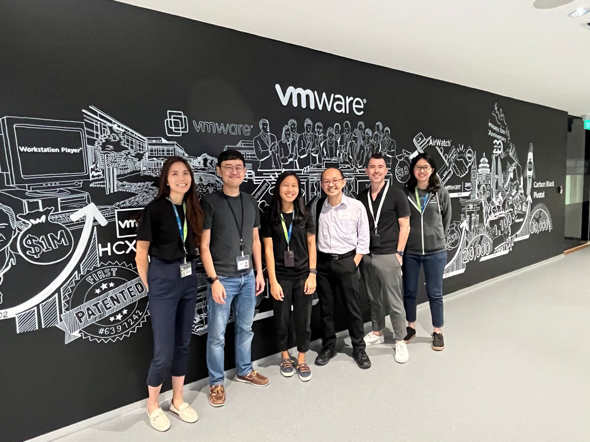 sutdsg's tweet image. In partnership with @VMwareTanzu, Prof Oka Kurniawan & students visited their SG office to learn about #ExtremeProgramming. This is part of a 2-year long relationship for the Service Design Studio course, designed in collaboration with SUTD, a Tech Expert Company & Industry.
