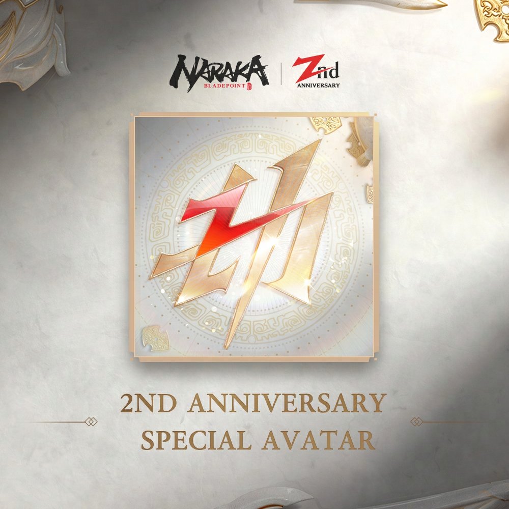 NARAKATHEGAME's tweet image. 🎁Giveaway! 
❤️Like &amp;amp; 🔃RT the original post for a chance to win the 2nd Anniversary Special Avatar!
10 winners will be randomly picked from the RTs on July 13!
Happy #NARAKABLADEPOINT 2nd Anniversary!