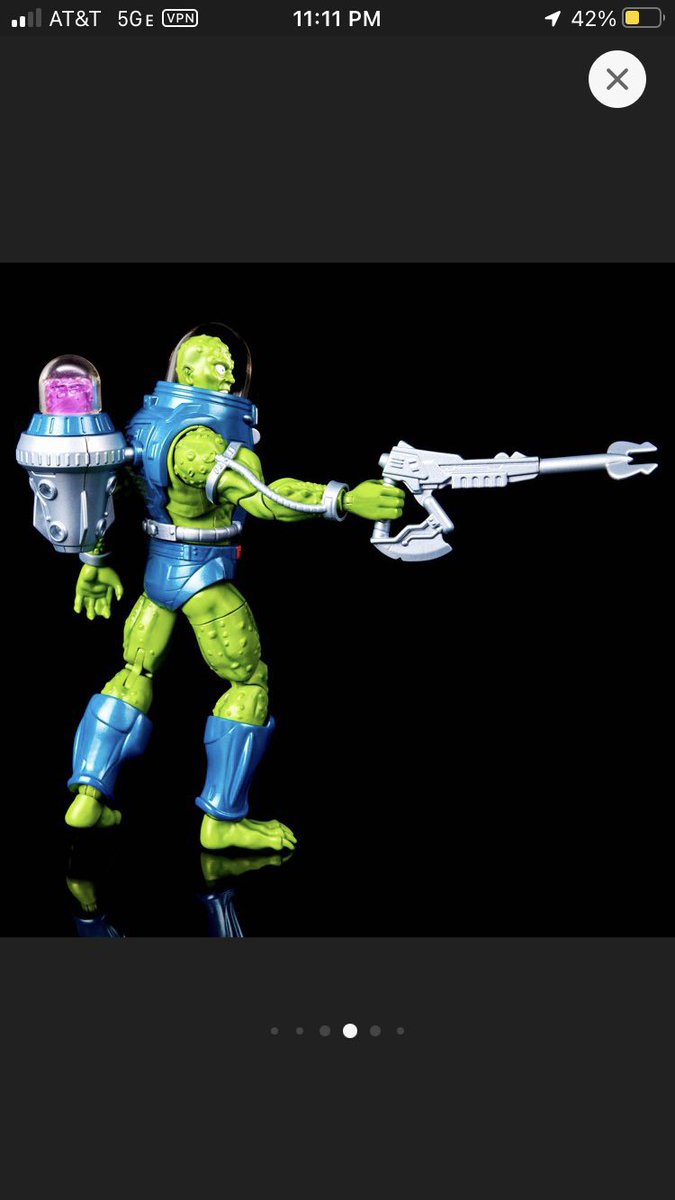 WednesdayComix's tweet photo. What happens when an action figure concept from the late 80’s early 90’s mash together Krang & Doc Ock? New Adventured of He-Man’s Slush Head, that’s who! And can an argument be made that this concept in the Masterverse line will likely turn out to be its best? #NAoHM #MOTU https://t.co/MIgB8ThKJO