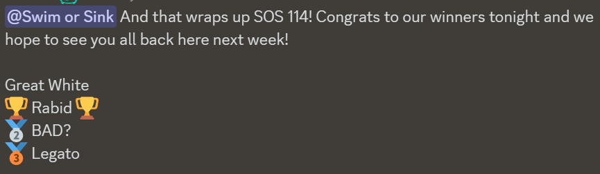 bad_spl's tweet photo. 2nd in SOS tonight ggs we'll do better https://t.co/dB3M0azX8Y