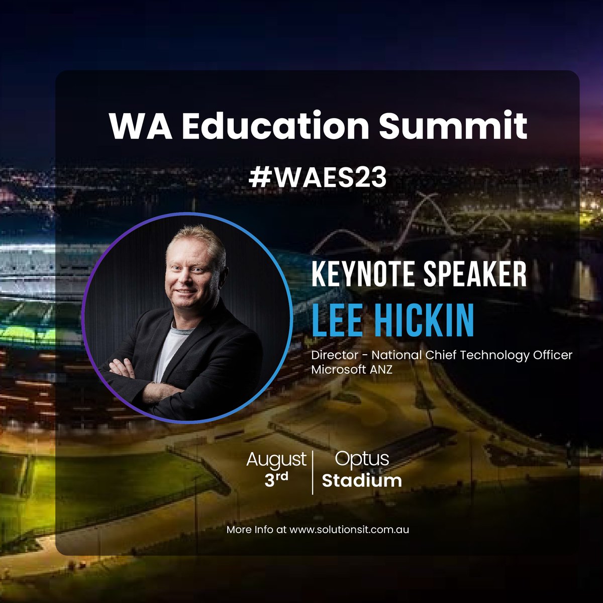 EducationWA's tweet photo. WAES23 | Join us at WA Education Summit 2023, to hear what LEE HICKIN, Chief Technology Officer ANZ, Microsoft, has to share about transformational technologies.
🌐 https://t.co/tdG0Q32zJX
#SolutionsIT #microsoftCTO #microsoftANZ #AI #AIandhumans #machinelearning https://t.co/kgxdrhC3N5