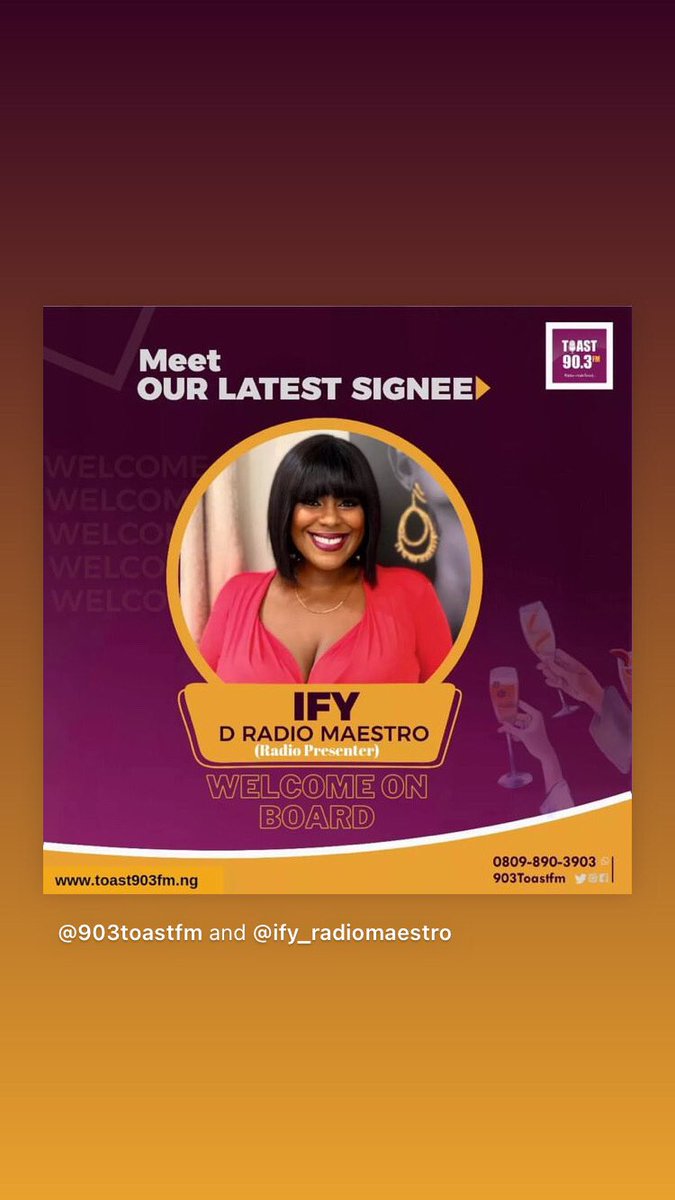 Ify_maestro's tweet photo. New Fam 🥂@903toastfm https://t.co/qvWbS1WxYO