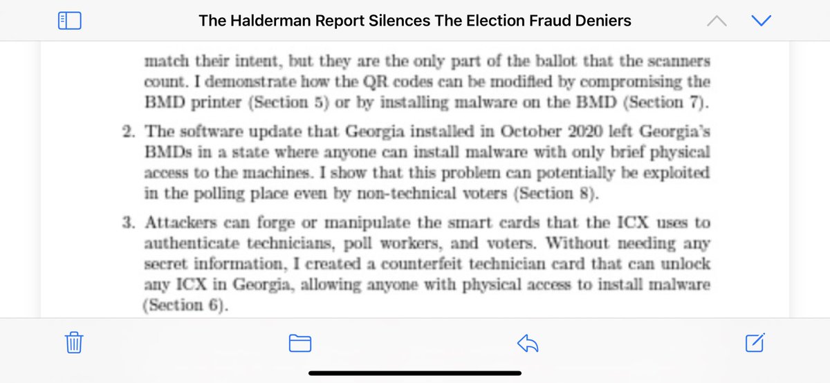 LostSoulEscapee's tweet photo. Anyone else talking about this? #electionfraud #HaldermanReport https://t.co/A3PgJ3jupl