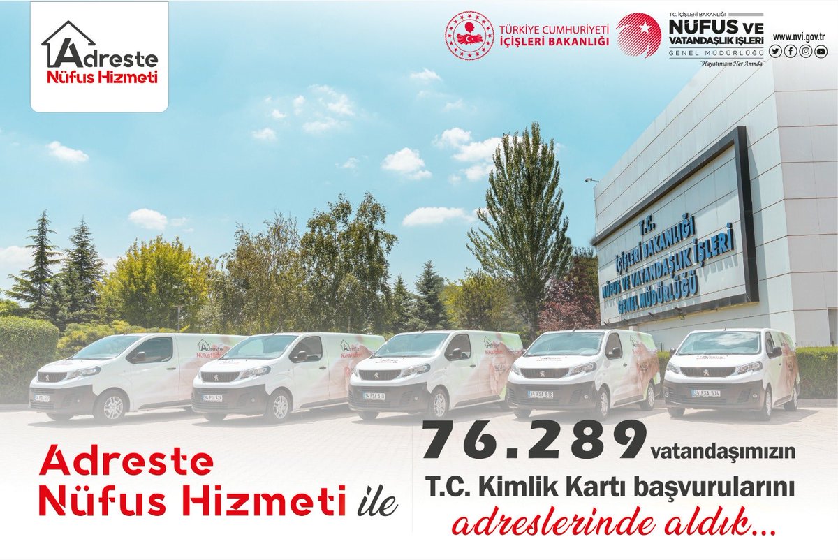 İnsan odaklı hizmet anlayışımız ile hayatınızı kolaylaştırmaya devam ediyoruz❗️

Yaşlılık, engellilik gibi mücbir sebeplerden dolayı nüfus müdürlüklerine gelemeyen vatandaşlarımızın adreslerine giderek başvurularını alıyoruz.

#HayatınızınHerAnında