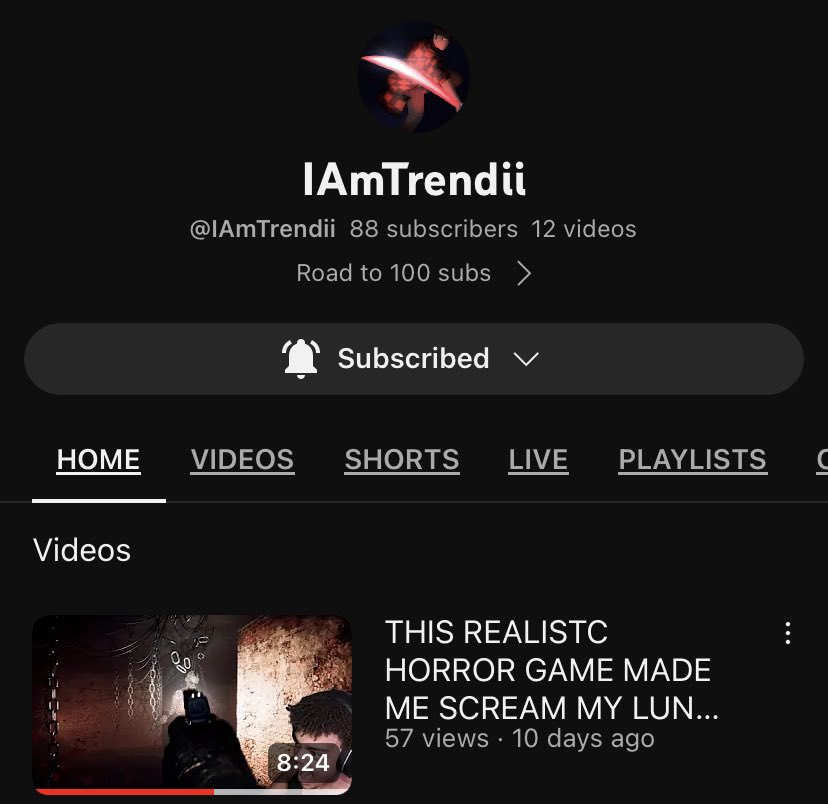 JaeTheShaolin's tweet photo. Help my dawg @IAmTrendii get to ( 100 subs ) 12 away from 100🫡
https://t.co/WLKm7QabIH
https://t.co/WLKm7QabIH
https://t.co/WLKm7QabIH https://t.co/QViJHoX8d2