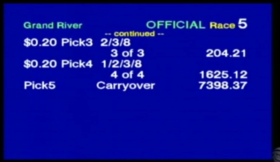 RobertReidJr's tweet photo. π¨ CARRYOVER ALERT!!! π¨
No one had the Early Pick-5 @GrandRR, so we will have a carryover of $7398.37 going into the Late Pick-5 that starts right here in Race 6. The pool has been guaranteed at $15K!!! #SharpenThosePencils #HarnessRacing #HorseRacing #LetGo #BetTheRiver https://t.co/fvqJOlvHgm