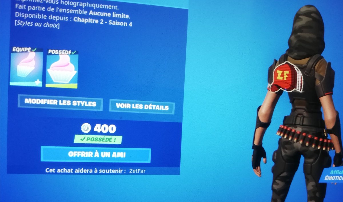 lz_wolf's tweet photo. pour ce qui veulent le sac hologramme dorsal pour mettre le bundle de @ZetFarYT ou autre chose il les dans la boutique à 400 vbucks https://t.co/JkazdCa0pS