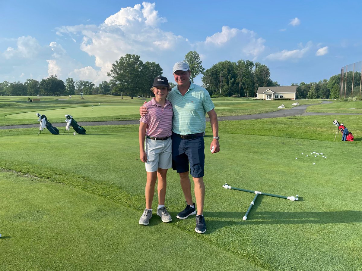 Competed in a Tournament in the morning &amp; still got out to practice more with Dad this afternoon!💙🏆⛳️

Happy #FamilyGolfMonth !
Show your Favorite Family Moments on the course or at the Club!

📸:Tag <a href="/springdale_gc/">Springdale Golf Club</a> in any post! 
Or email➡️ 📧: brittany@springdalegc.org