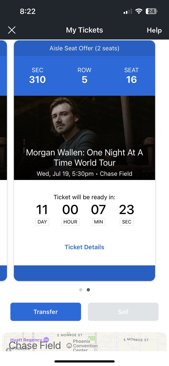 Ally013198's tweet photo. Still selling my Morgan wallen tickets for his phoenix Arizona date July 19. We were going to go for vacation but decided not to when he went on vocal rest. $400 for the pair https://t.co/XuYmLirlIg