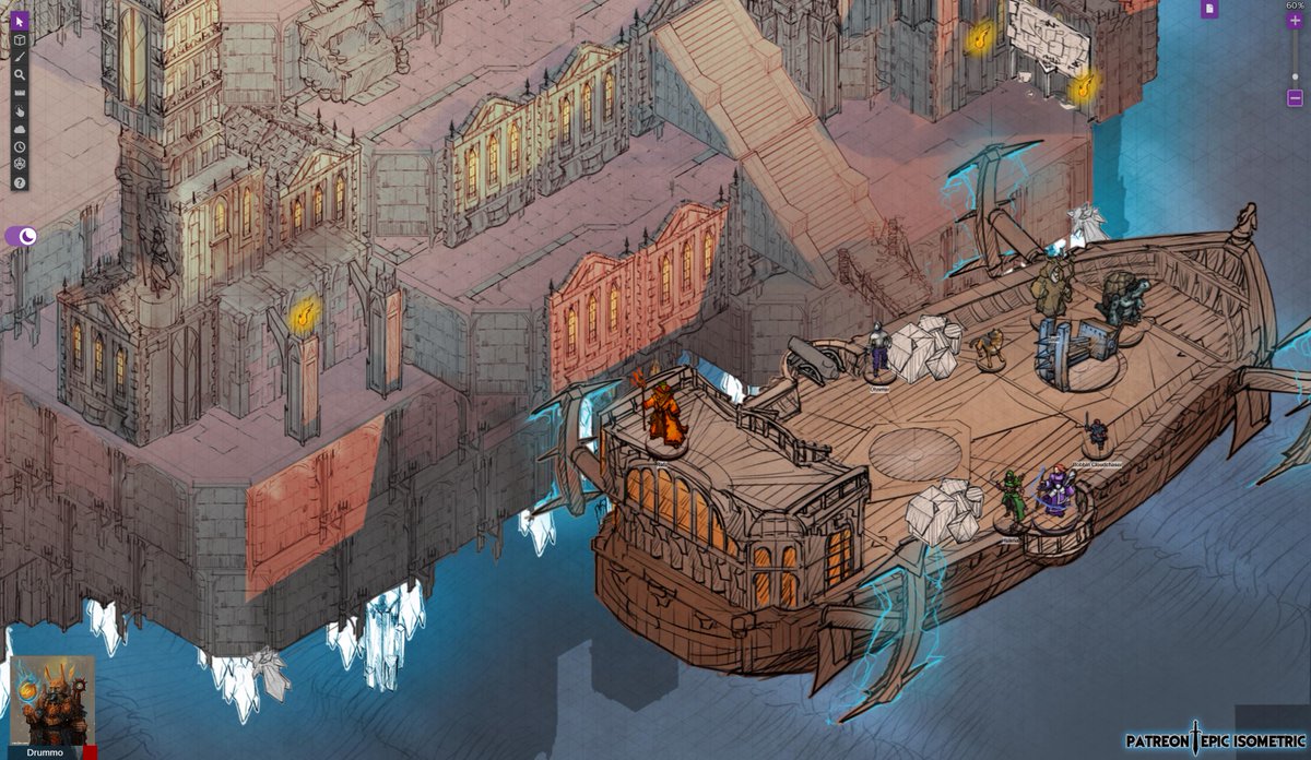 alexdrummo's tweet photo. My players checking the bounty board at Nimbus Citadel before heading into the Astral sea.
#dnd #dnd5e #dndmaps #battlemaps #roll20 #roll20map #dungeonmaster #dungeonsanddragons #fantasyart https://t.co/zXR6yugw5D
