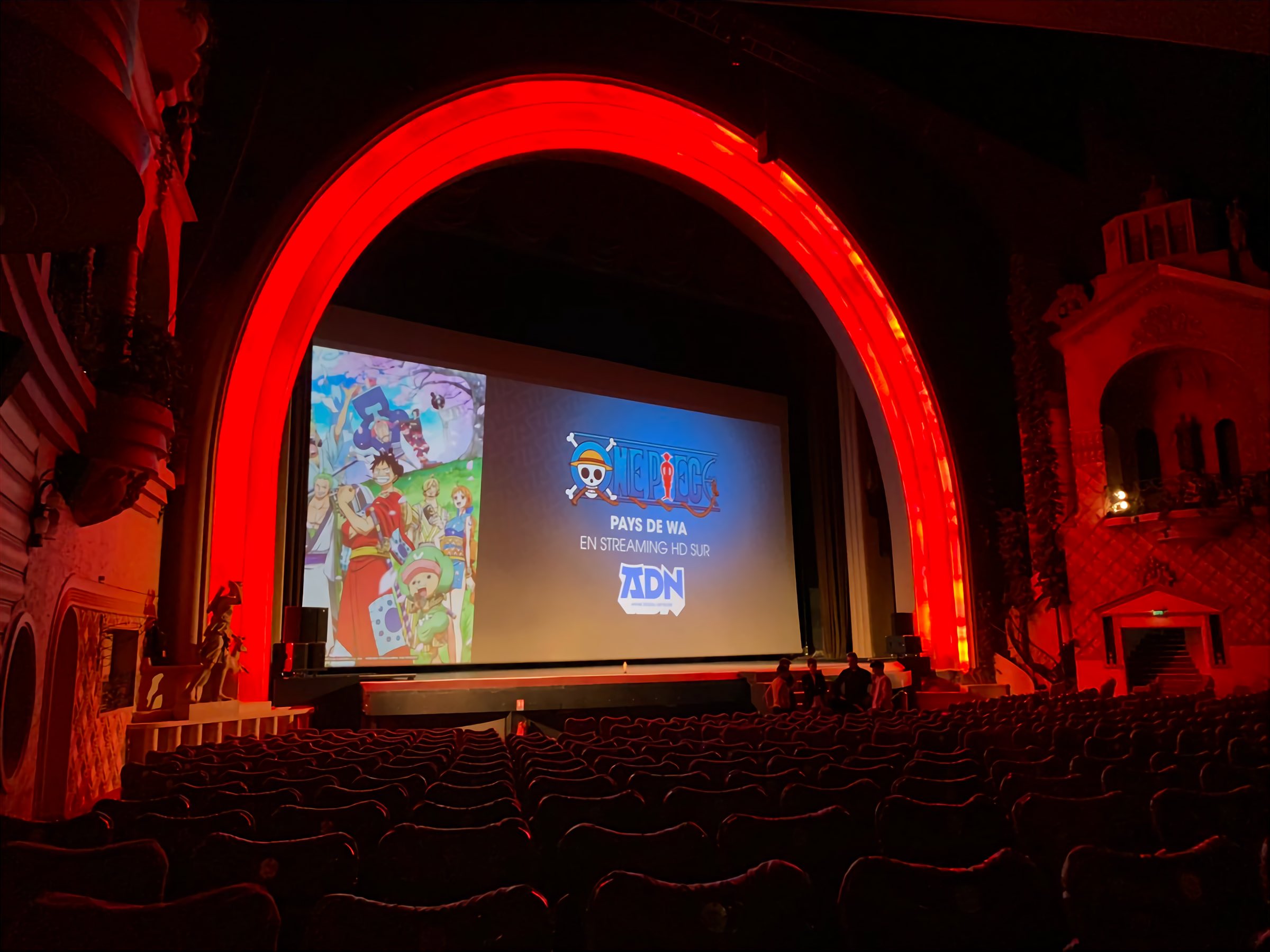 One Piece 1072 Grand Rex One Piece Tweets on X: "🎥🍿 - GEAR 5 The largest cinema hall in the world  (Le Grand rex) is planning to release Gear 5 for One Piece community in  France !! #