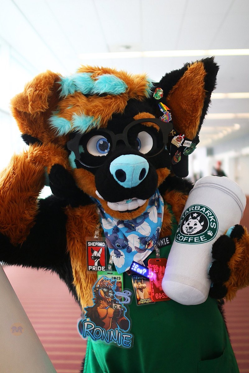 <a href="/RonniePawbucks/">Ronnie</a> says star barks is the way of life #starbarks #furry #fursuiter #fursuit #ac2023 #ac23 #anthrocon2023 #anthrocon