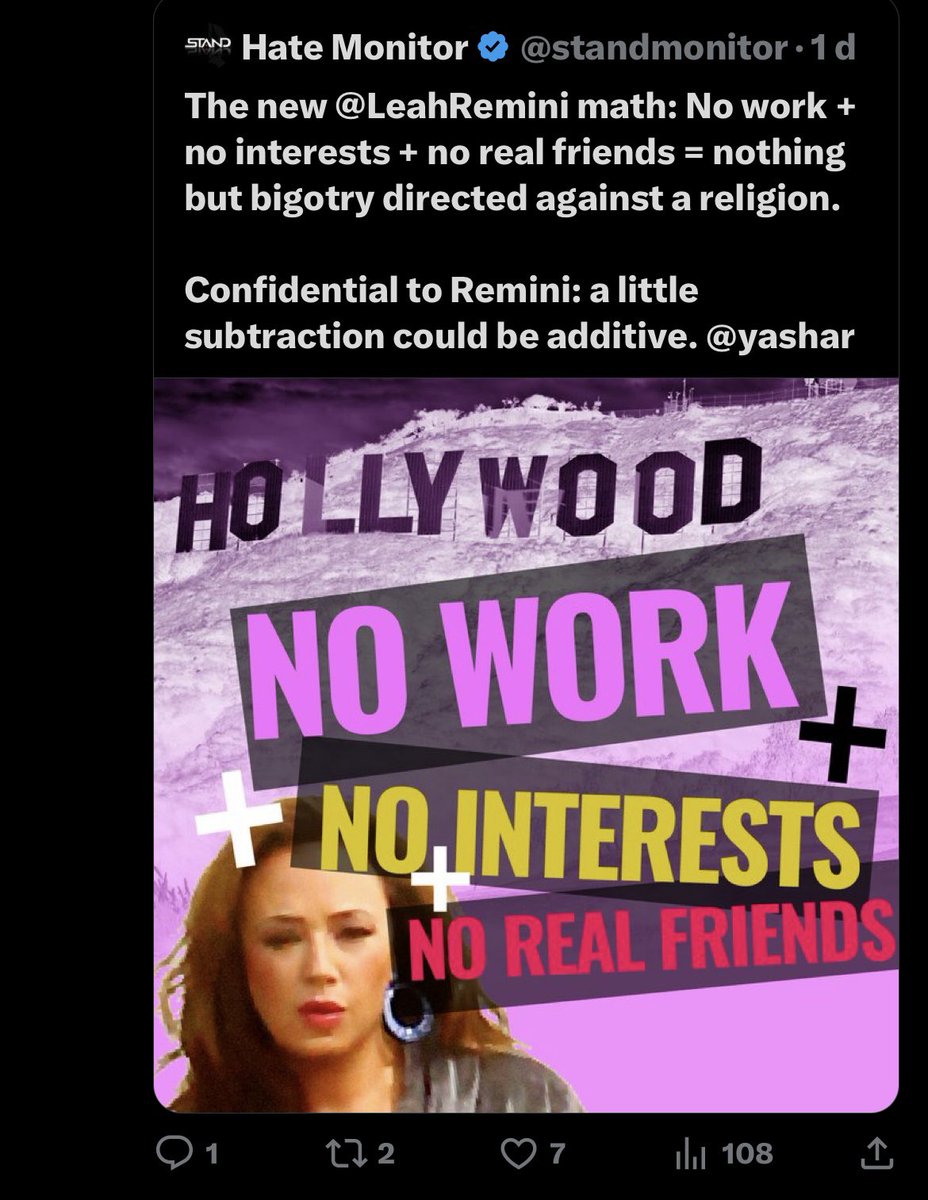 Vickyy_82's tweet image. Hey @twitter @elonmusk , how long will you let a cult stalk a woman 24/7? Why are you giving them a platform.? This is pure harassment &amp;amp; hatred coming from a so called religion! This goes way beyond free speech. Please look into this account —&amp;gt; @standmonitor 
#scientology