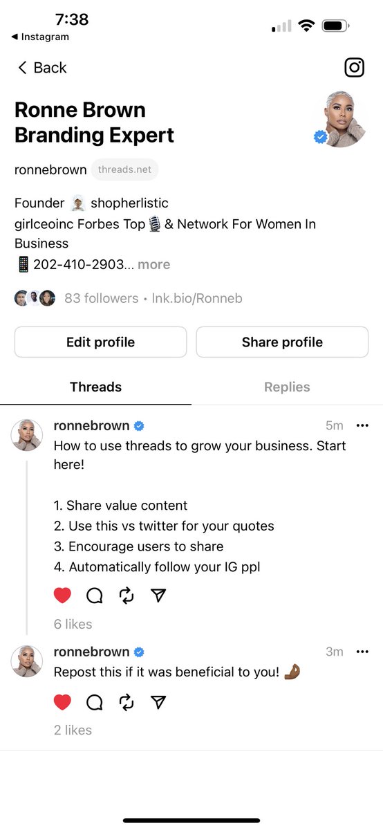 Goodbye twitter meet me on #threads..👋🏾