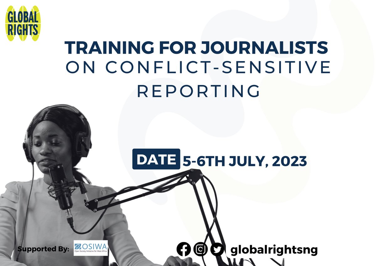 PHWAKAWAKA's tweet photo. Objective Reporting is the right thing to do. Pursue the Fact and Report it as an Investigative Journalist...@ChidiOdinkalu #ConflictSensitiveReporting https://t.co/oVzo7Bkz1q