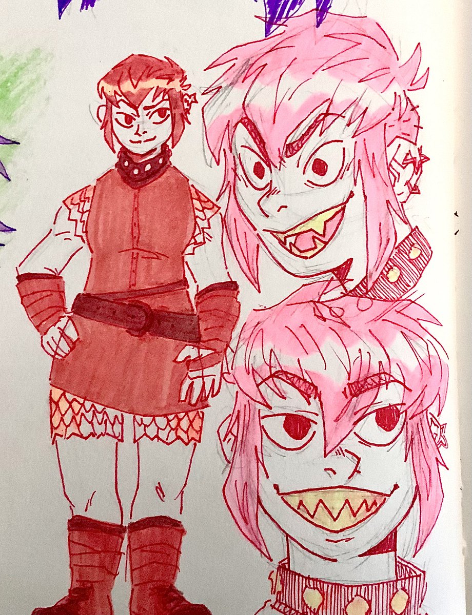 Hallow_Melon's tweet photo. Plus sketches! https://t.co/4MwoLIMBfv
