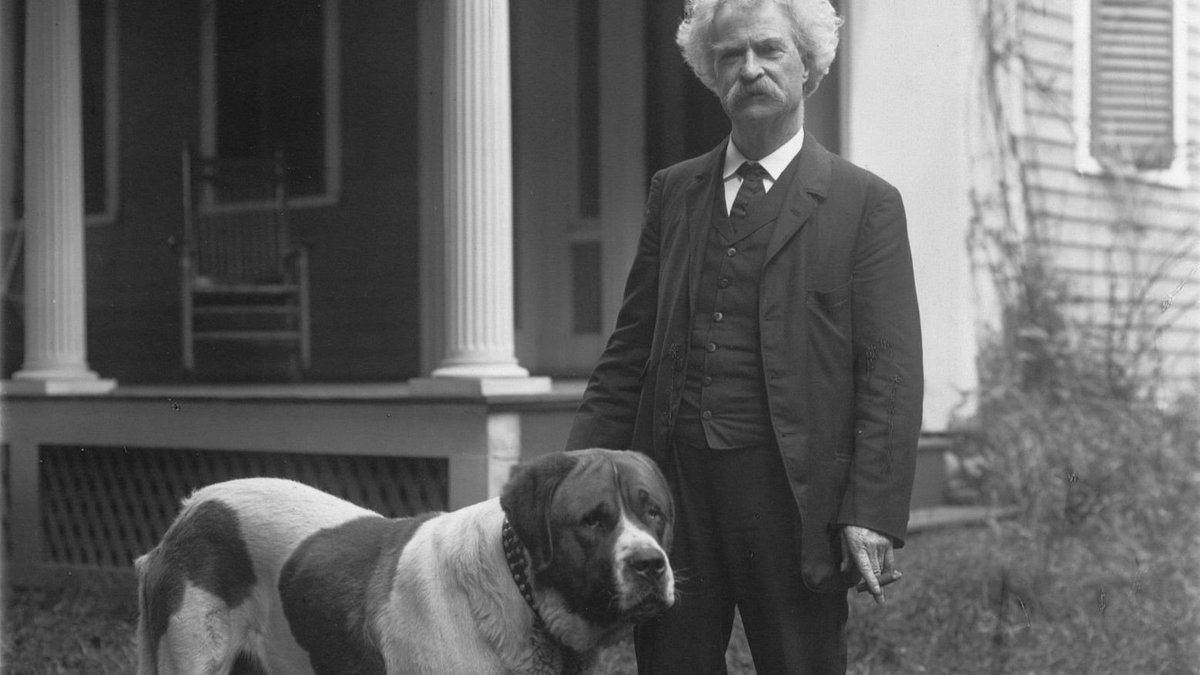 “The more I learn about people, the more I like my dog.” -Mark Twain (1835-1910)