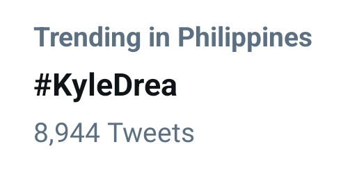 SupahhWeird's tweet photo. trending🤸ang mga 🤸beshy 🤸ko🤸na yan
#KyleDrea https://t.co/9JkCXWRZTn