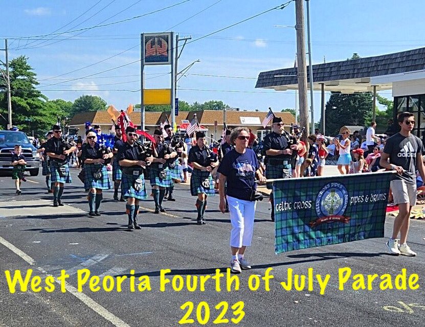 On the march yesterday!  🇺🇸 #celticcross #celticcrosspipesanddrums #heartofillinois #centralillinois #illinois #midwest #enjoyillinois #midwestliving #bagpipeband #pipeband #bagpipe #bagpipes #drum #drums #pipeband #pipebandlife #pipebandfamily #bagpiper #bagpipers #drummer