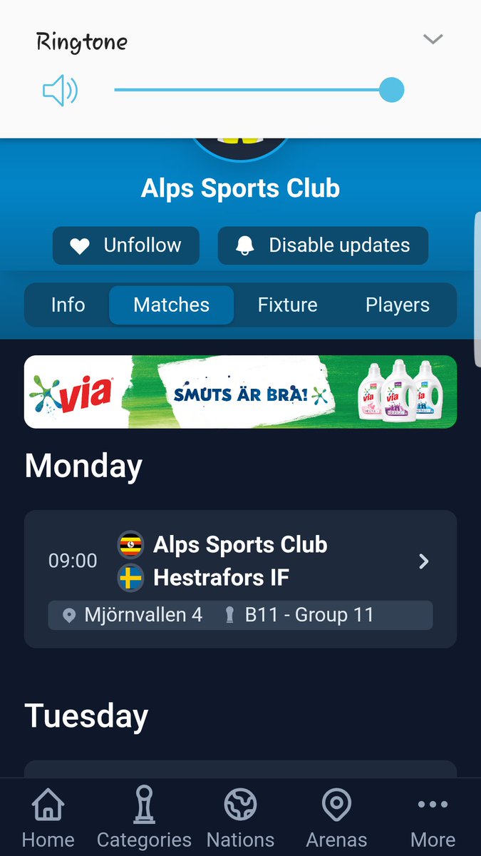 Alpscable1's tweet photo. Uganda vs Sweden in B11 @Gothia_Cup on Mon 17/7,18/7 and Uganda vx Italy on 19/7/2023.@SwedEnvoyUganda @SwedeninUG  @FrenchEmbassyUg  @bbstvug @nbstv @ubctvuganda @al denies  players visas 10 days before match. I hope it's not match fixing at play. https://t.co/KfKPqyUNvG