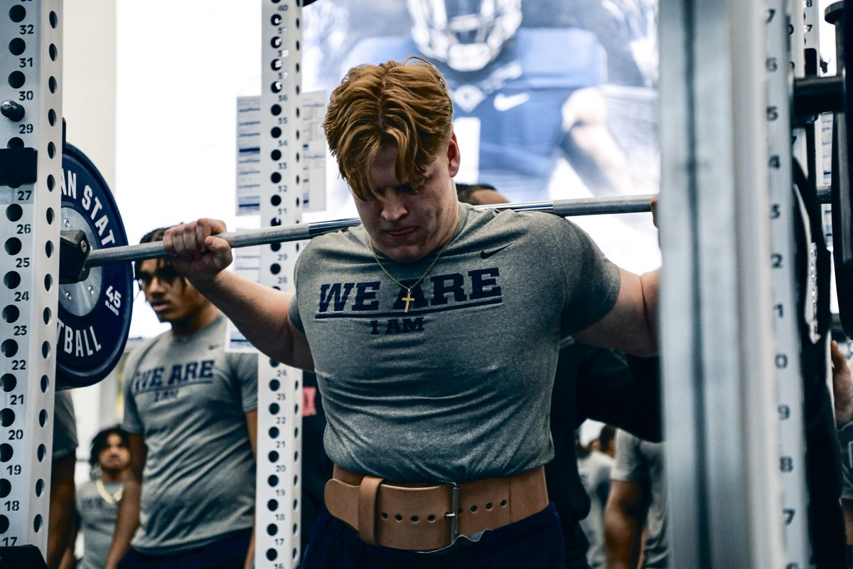 PennStateFball's tweet photo. #IronLions of the Week
+ @KhalilDink8
+ @JordanvandenB12
+ @LiamCliff7 https://t.co/WKDpT4kLv7