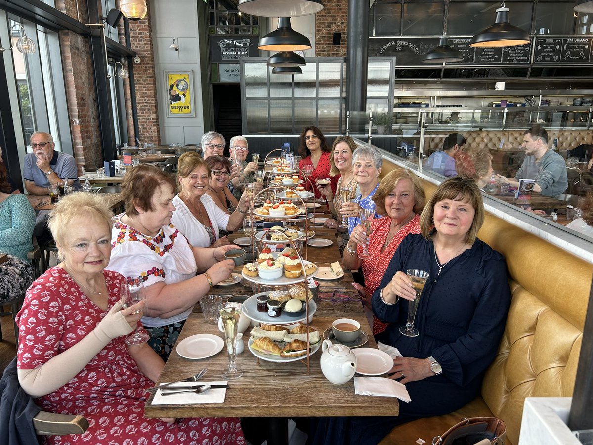 ravdos's tweet photo. #NHS75birthday Tea party with nursing legends #Singleton @SwanseabayNHS #MedicalUnit @RCNWales @karen_morgan10 https://t.co/M2ExOA9iNg